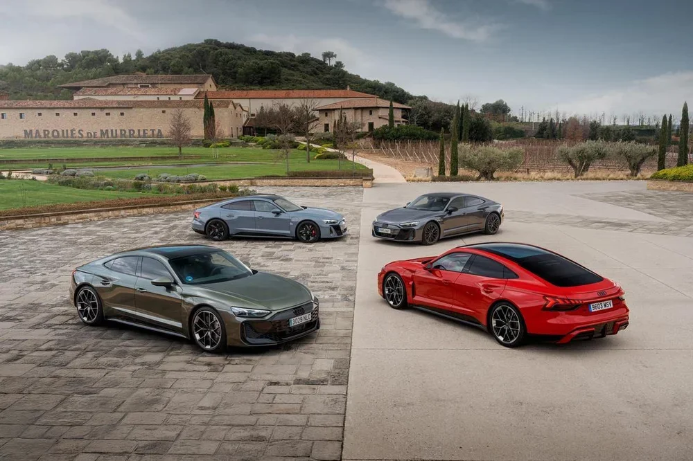 Audi conduce la alta velocidad